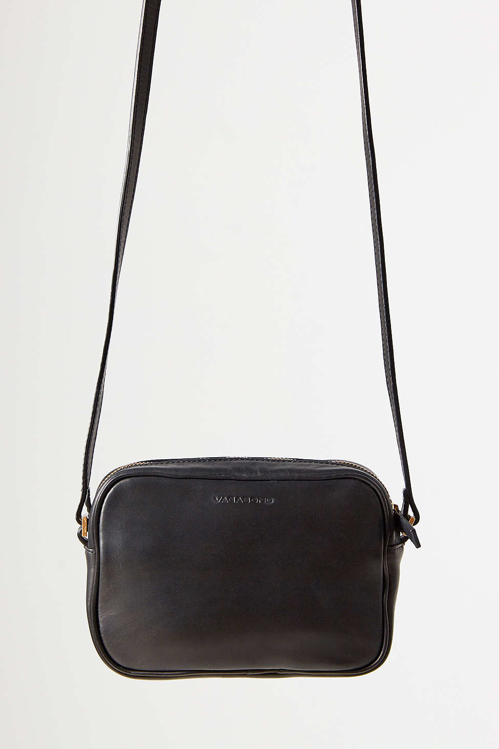 Vagabond Leather No 48 Crossbody Bag In Black Lyst