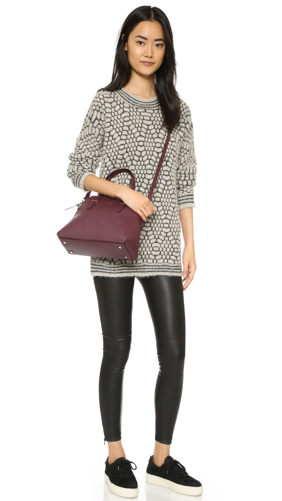 kate spade wine handbag