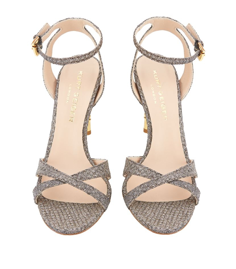 Kurt geiger glitter heels clearance