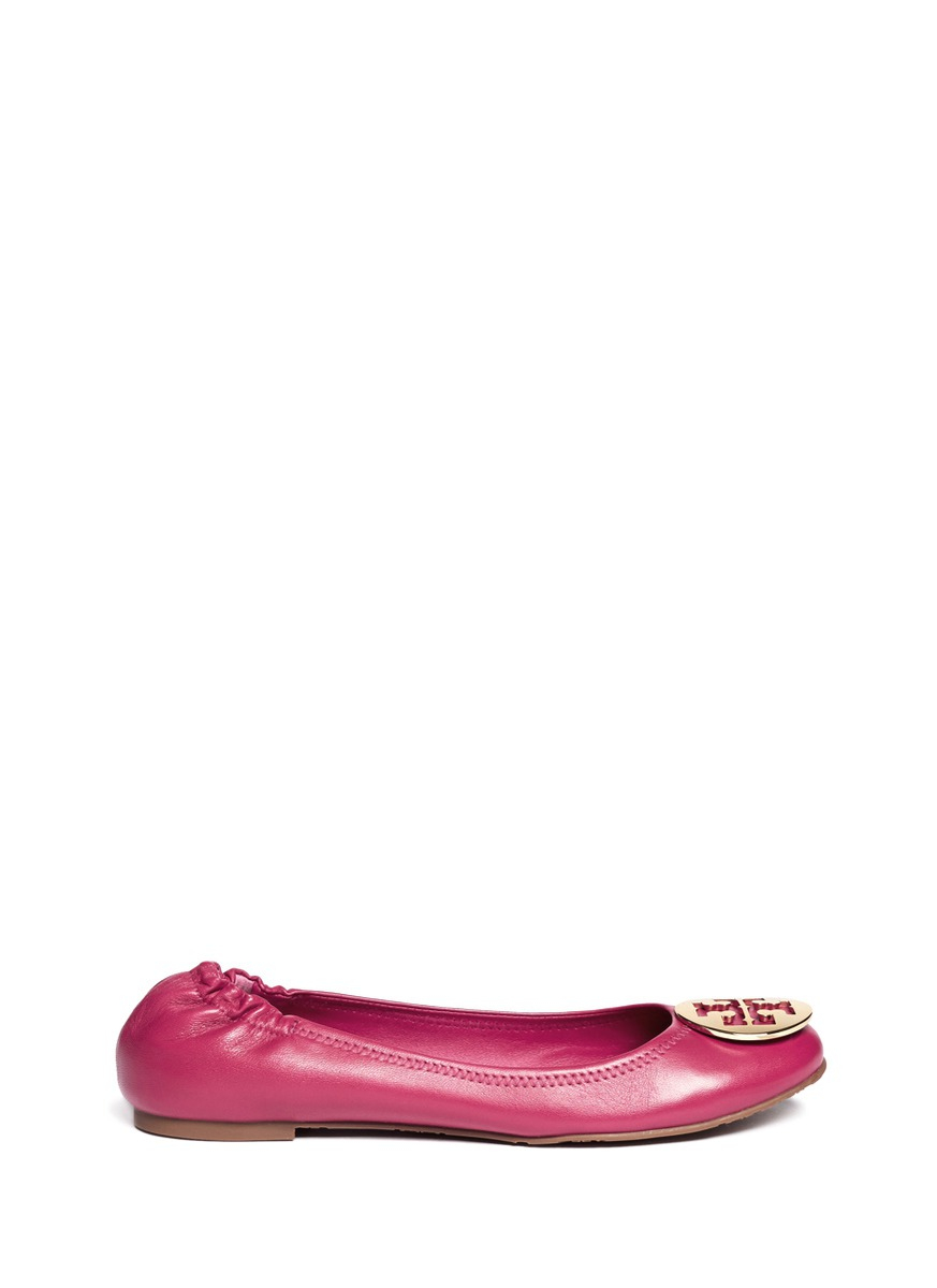 tory burch pink flats