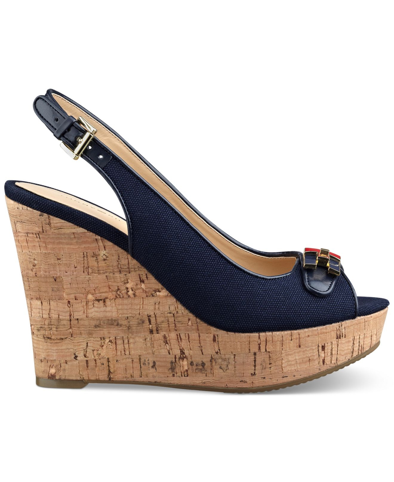 tommy hilfiger women's wedge shoes