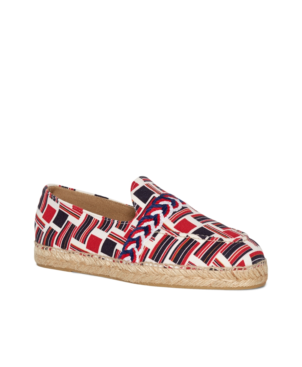 Lyst - Brooks brothers Flag Espadrille in Red