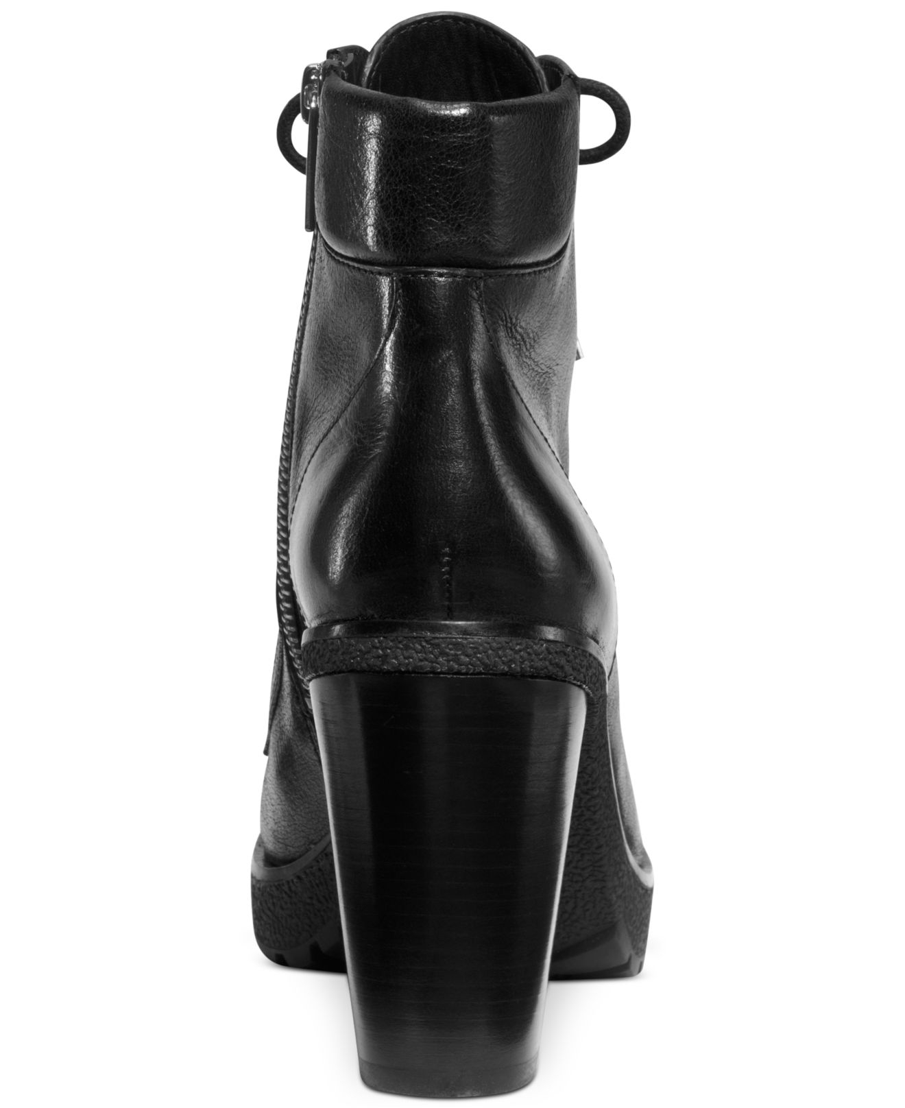 michael kors kim lace up bootie