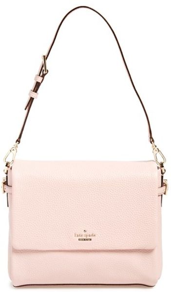 Kate Spade Holden Street Allene Leather Shoulder Bag in Pink (ROSE ... Kate Spade Holden Street Allene Leather Shoulder Bag in Pink (ROSE ...