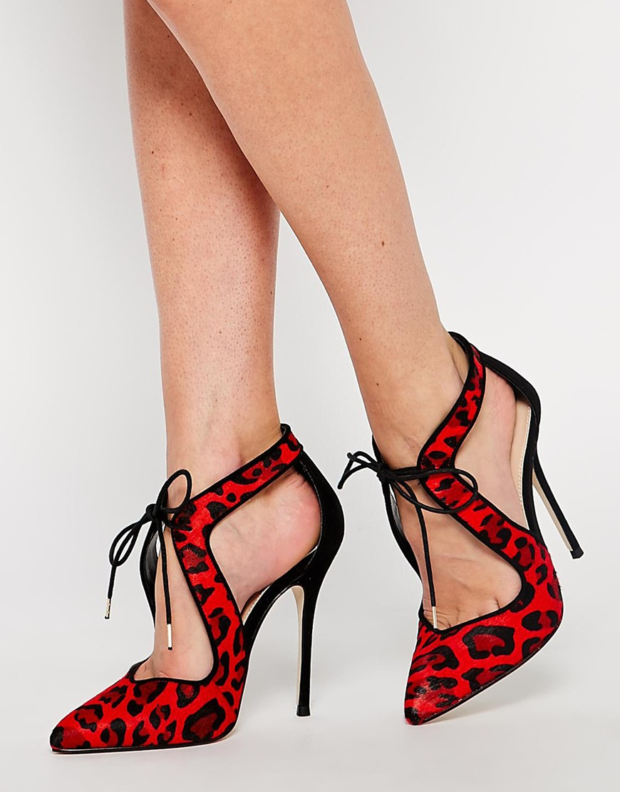 carvela leopard print sandals