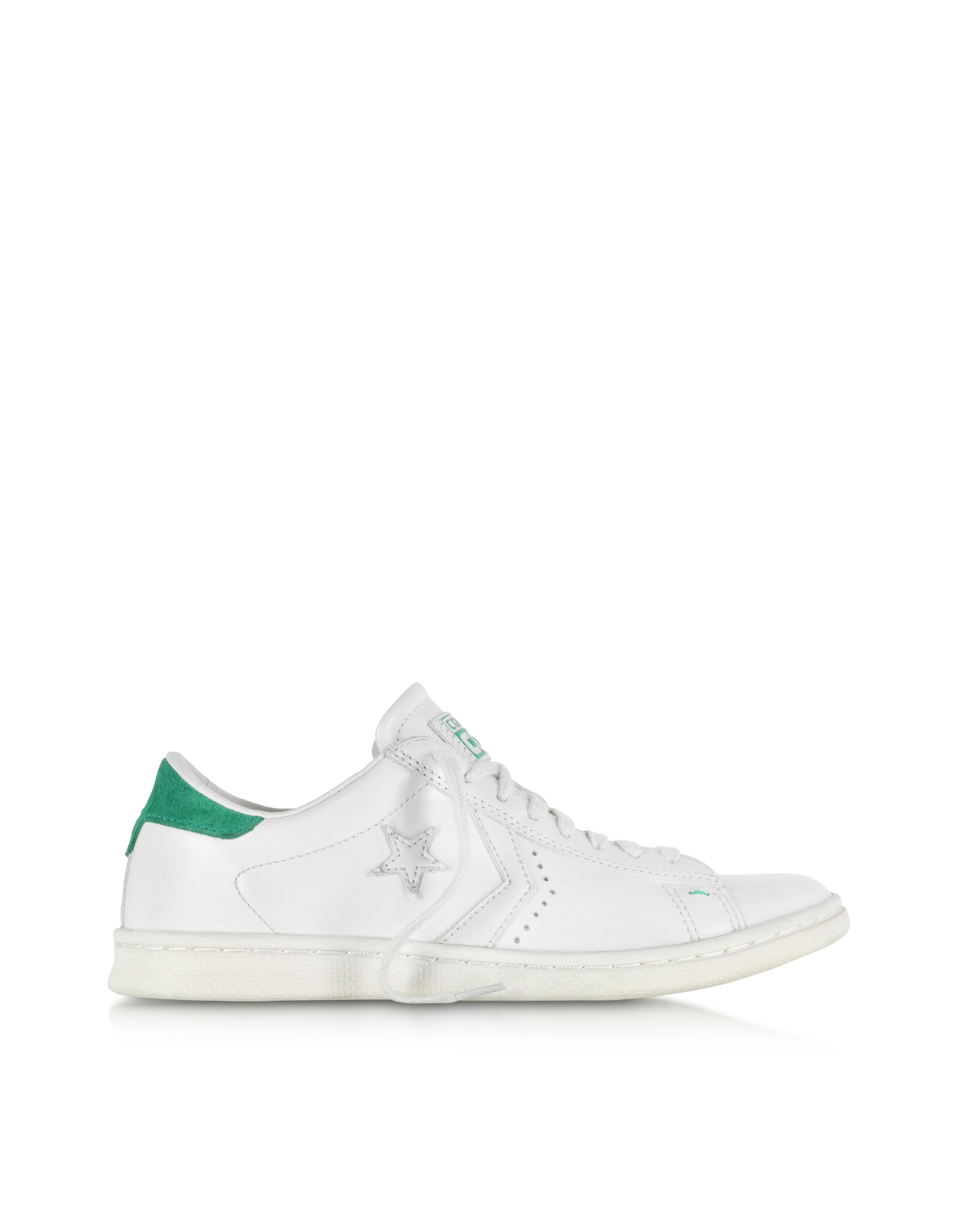 converse all star leather green