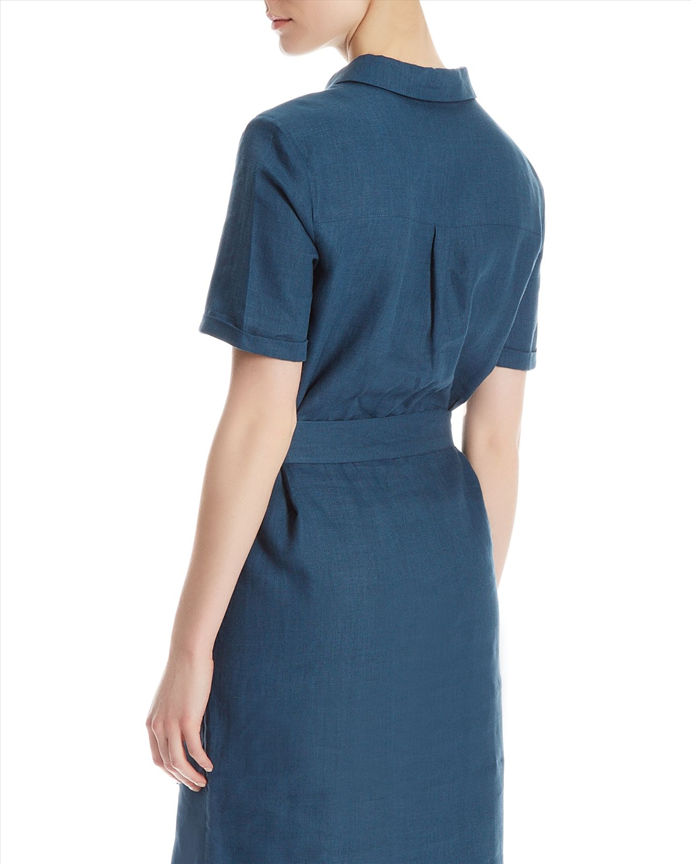 jaeger linen dress