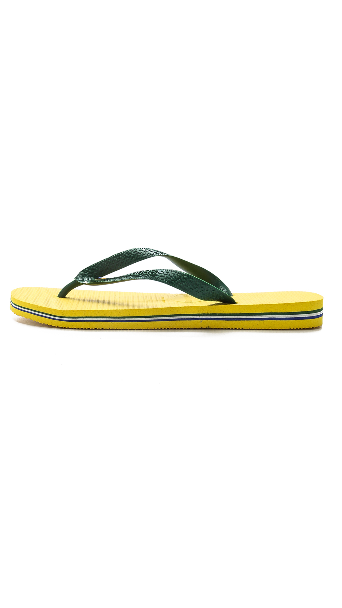 mens yellow havaianas