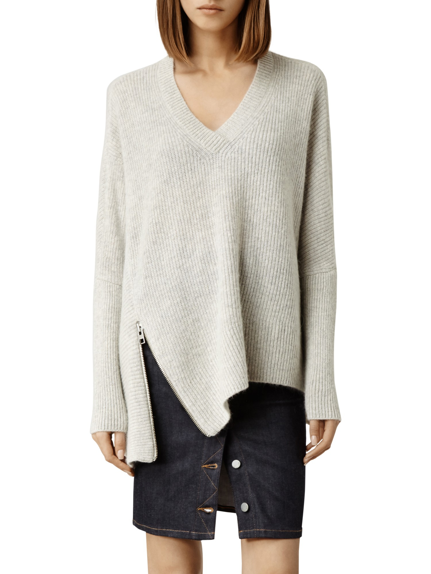 all saints zip jumper