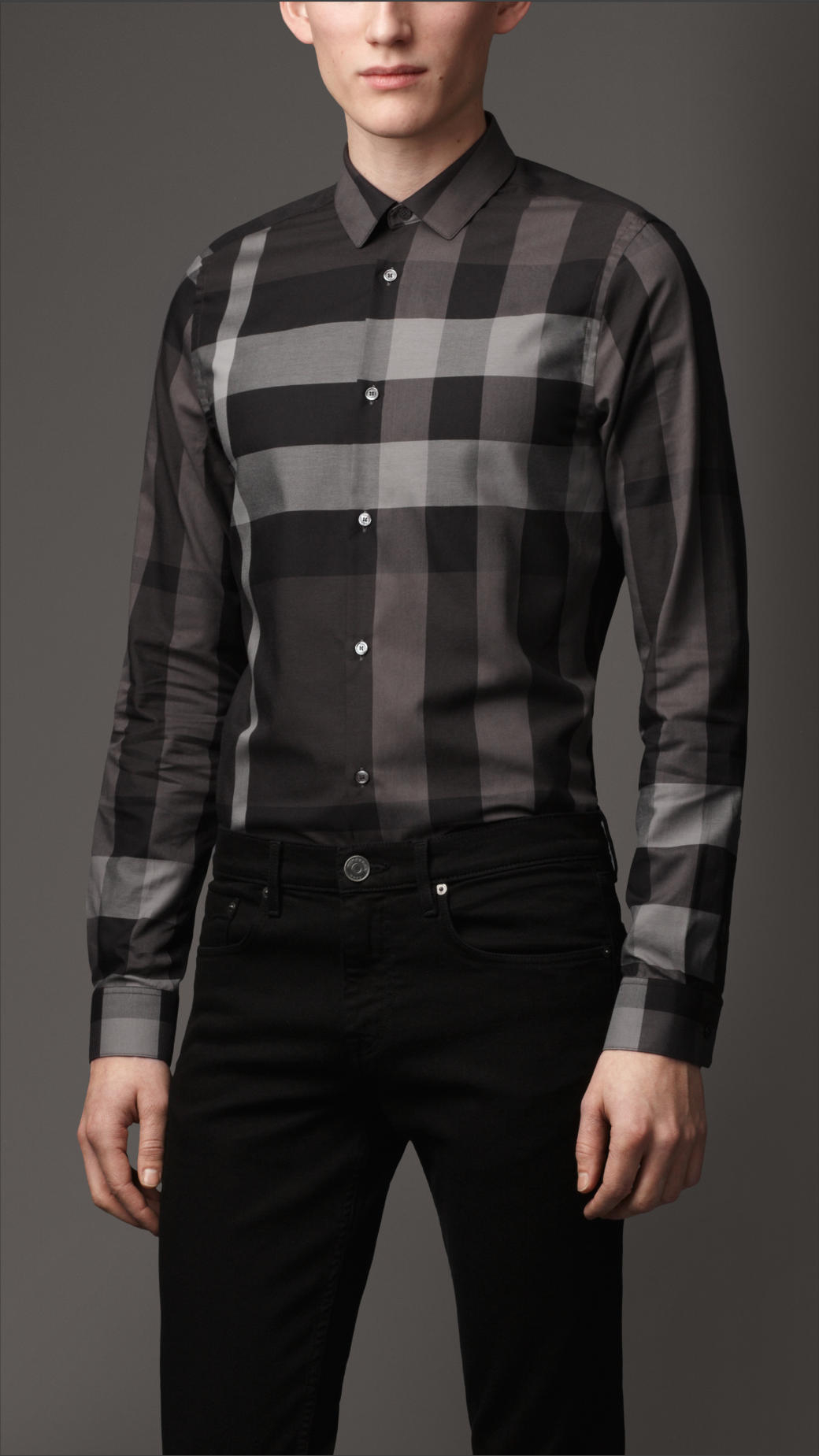 burberry shirt slim fit
