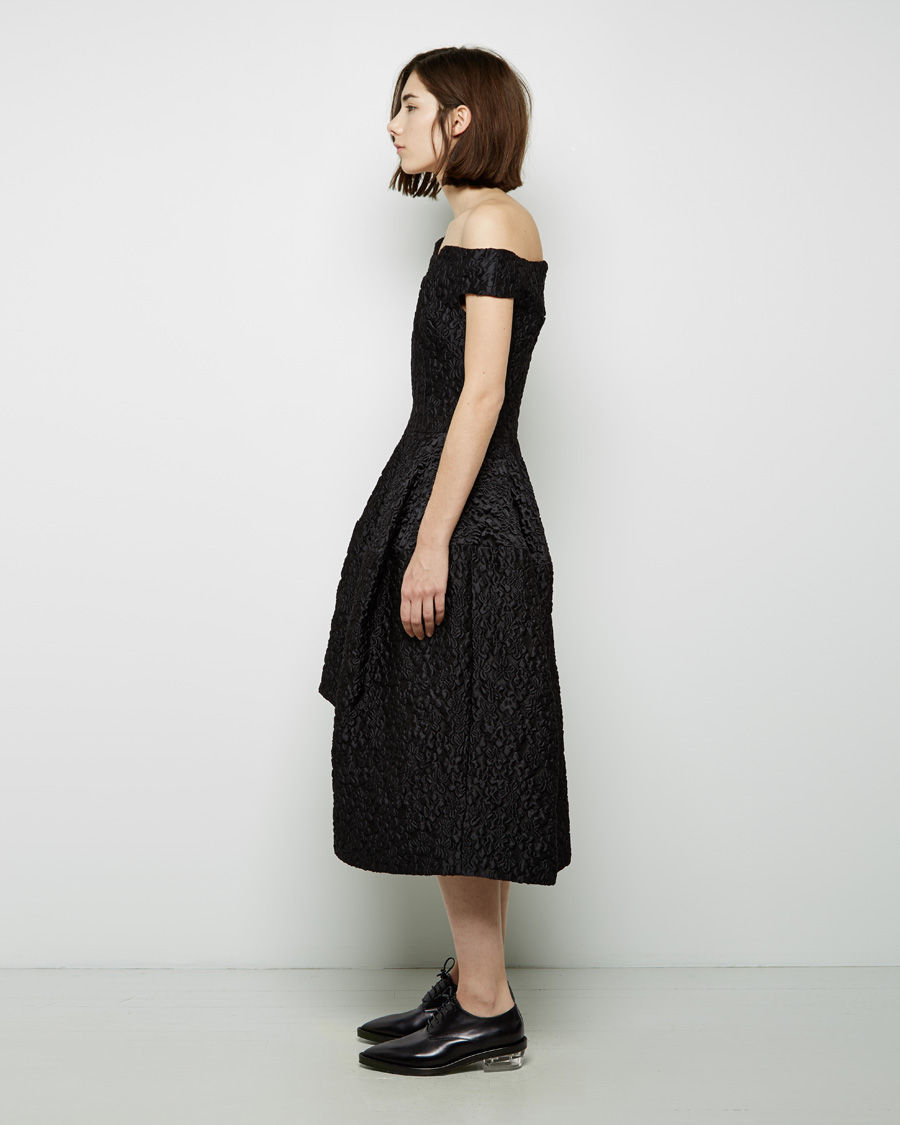 simone rocha black dress