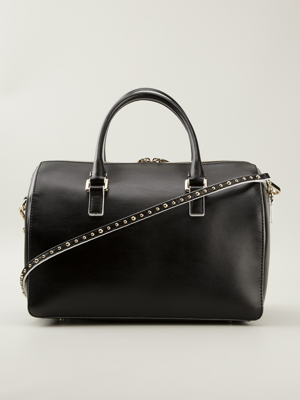 Lyst Class Roberto Cavalli Bella Medium Bowling Bag in Black