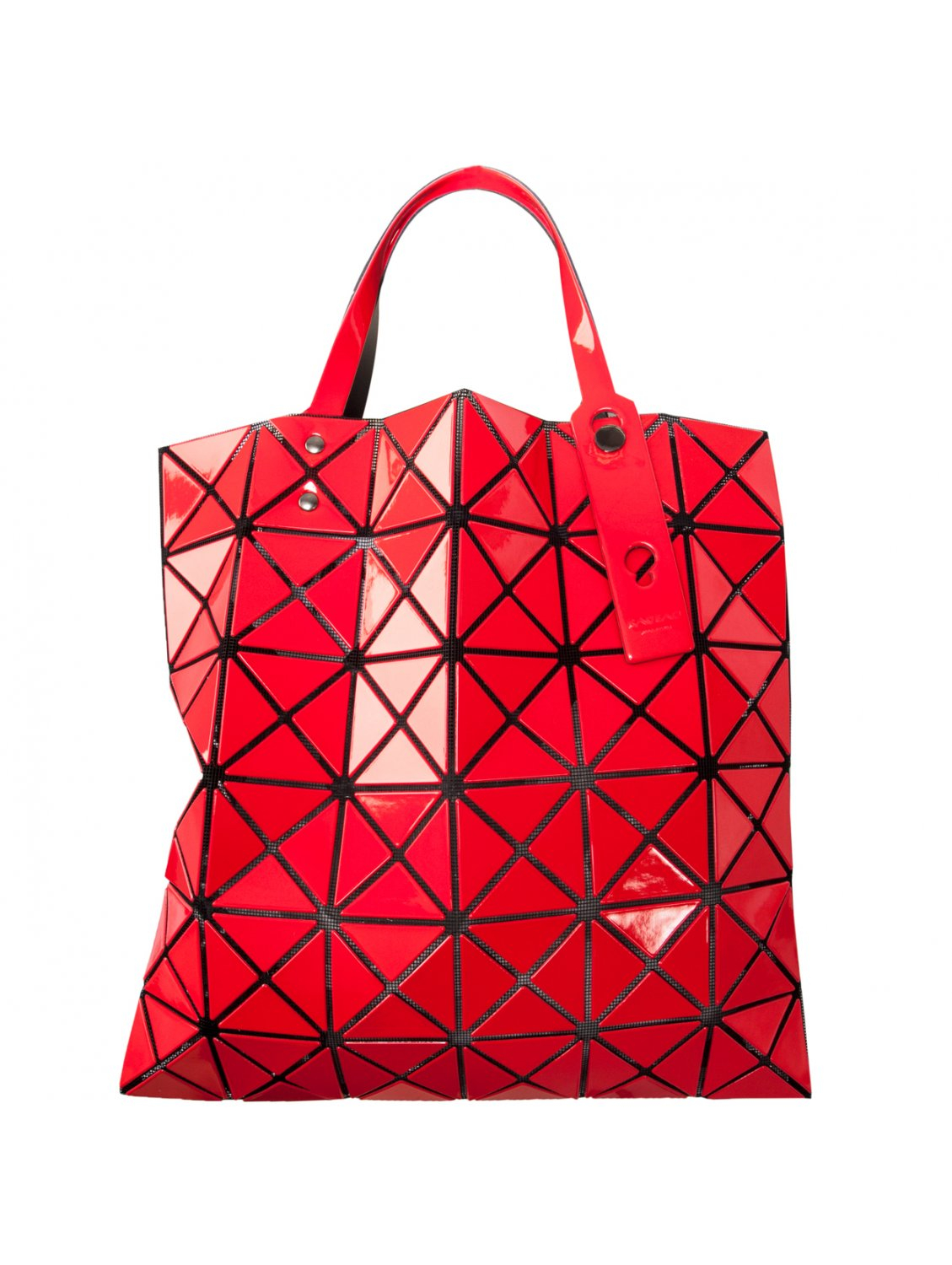 Bao bao issey miyake Lucent Prism Shopper Bag Red in Red | Lyst