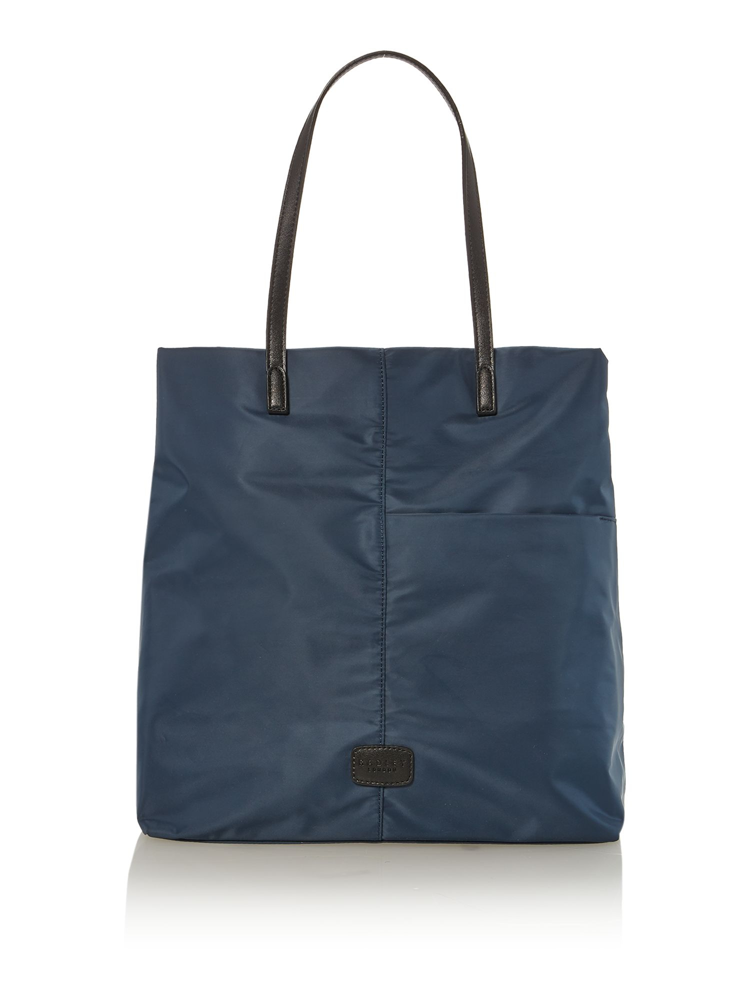 Radley Petticoat Navy Large Ziptop Ew Leather Tote Bag in Blue (Navy) | Lyst