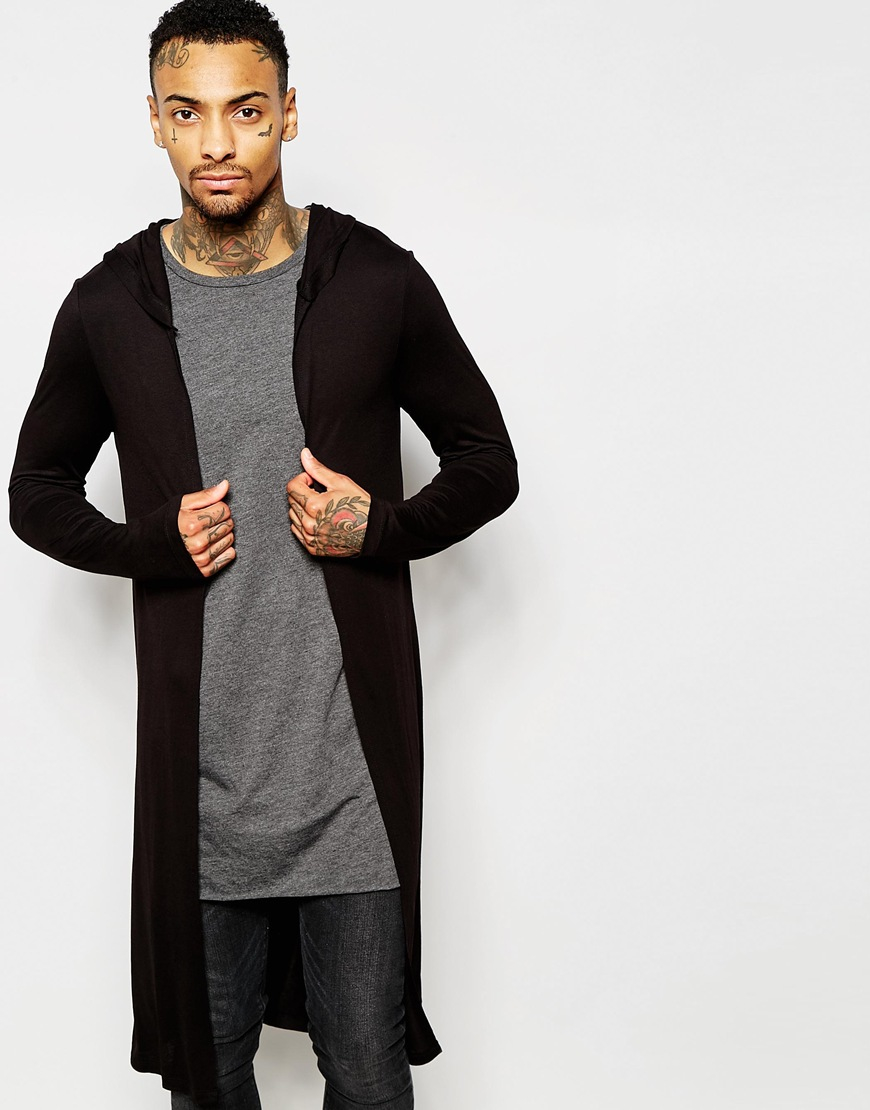 asos longline cardigan