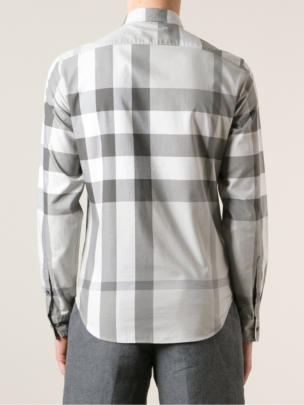 Burberry Brit Grigio Check Shirt in 