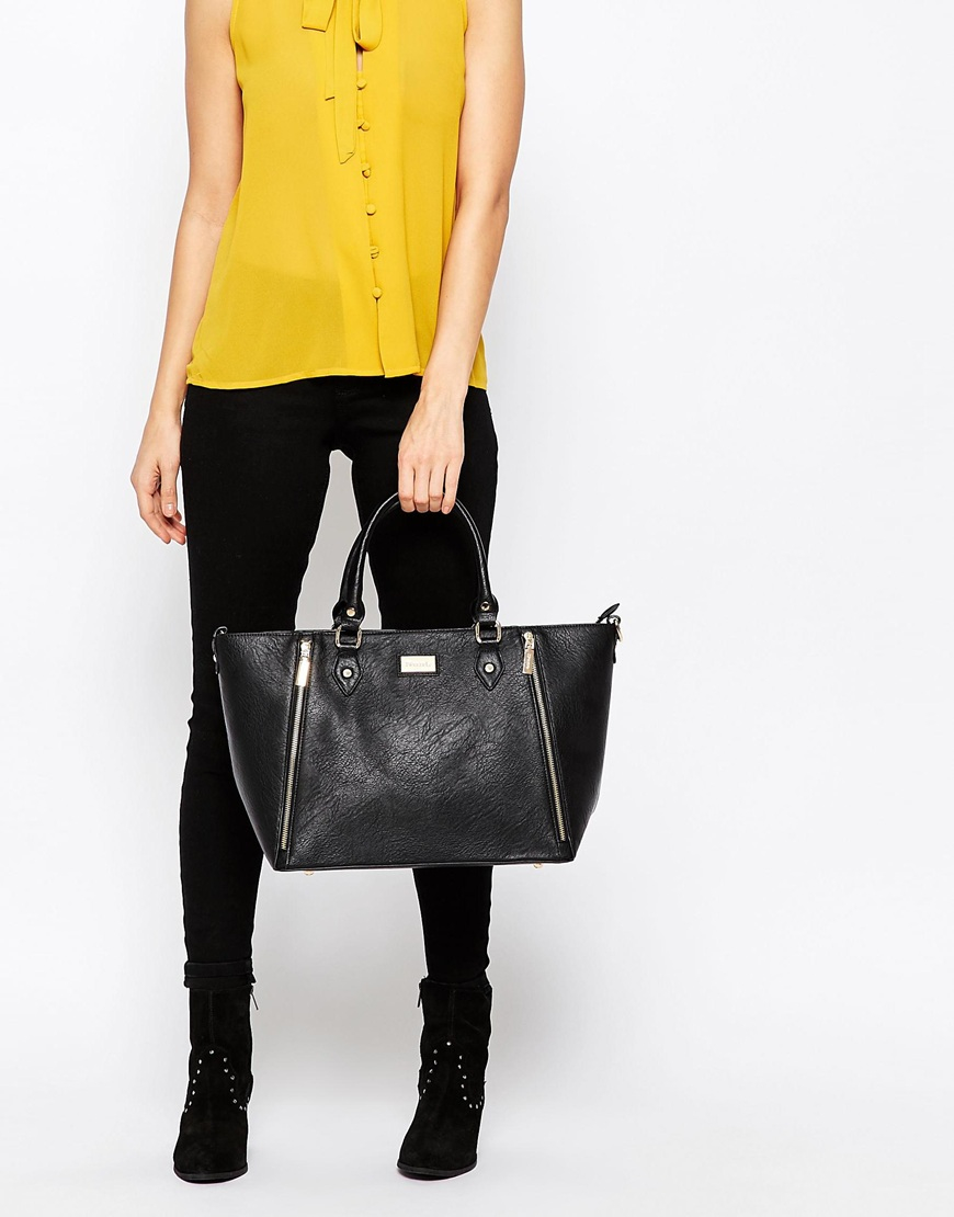 Lyst - Dune Large Tote Bag With Zip Detail