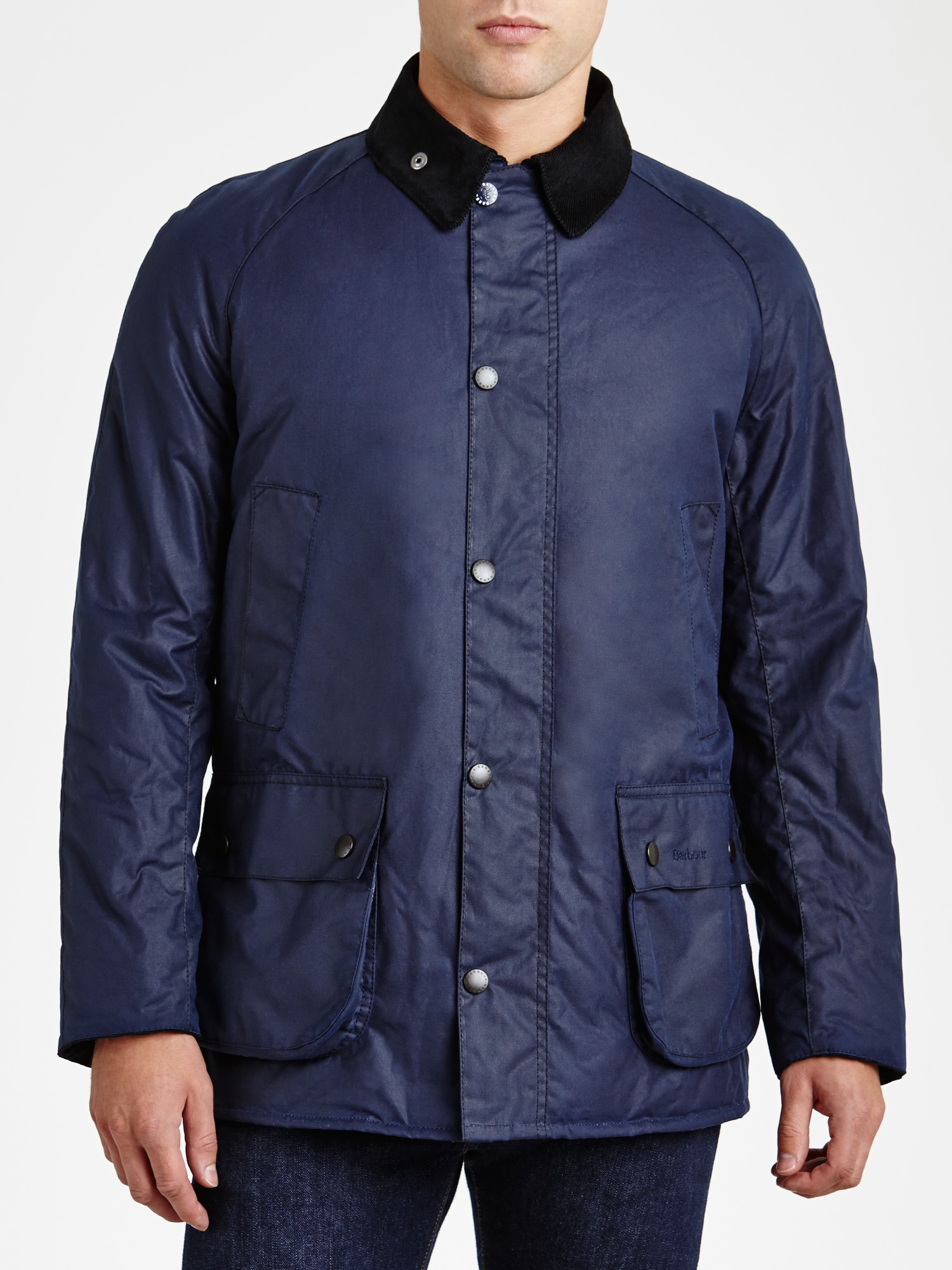 barbour navy blue jacket
