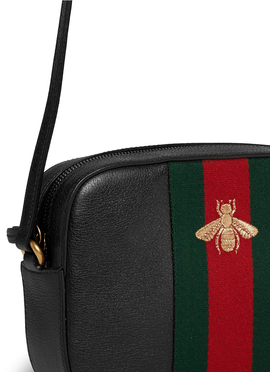 gucci webby bee bag