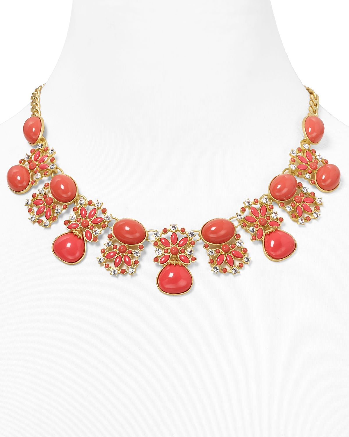Carolee Croquet Frontal Necklace 16 in Red Lyst