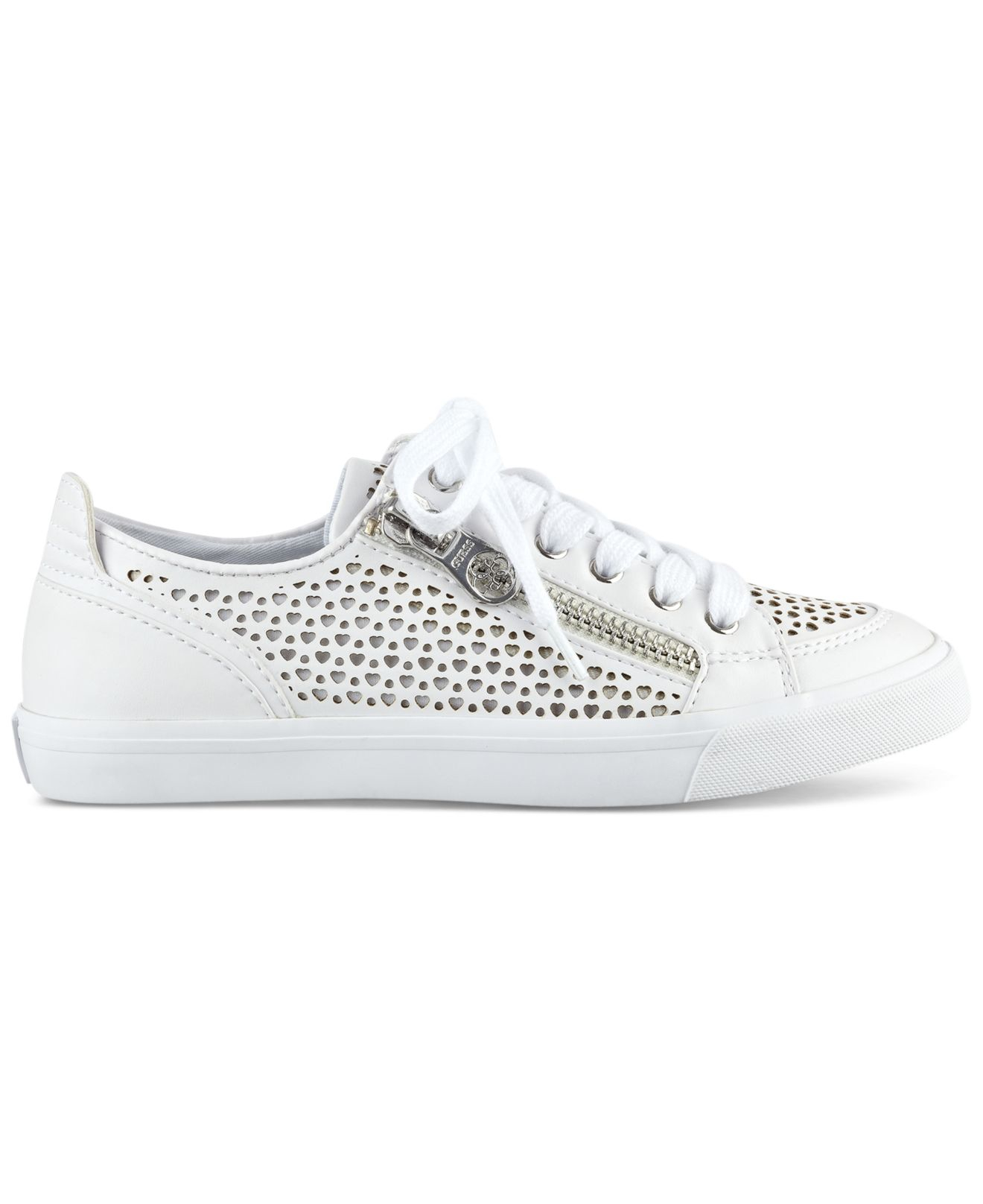 Guess Women's Gerlie Lace-up Sneaker in White | Lyst