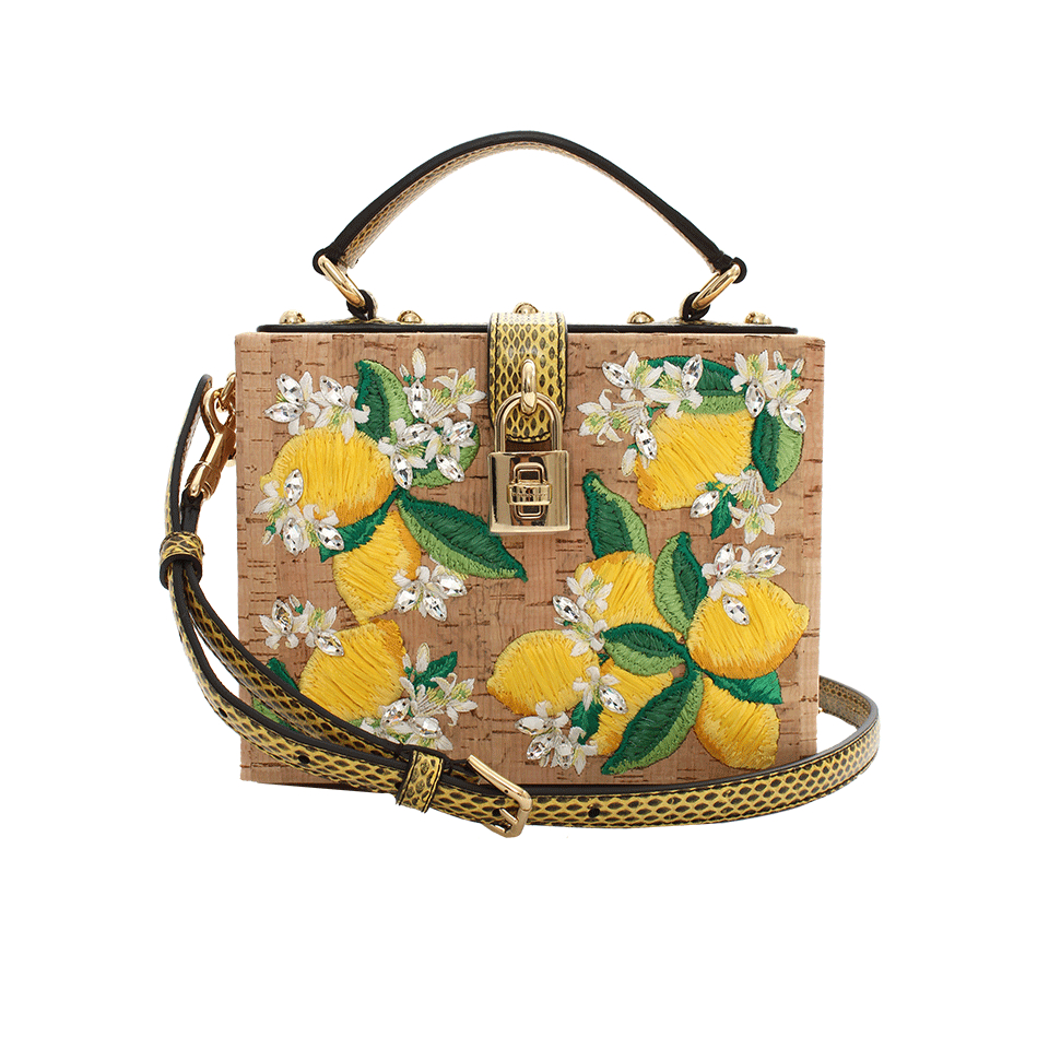 Dolce & gabbana Dolce Box Bag in Natural Lyst