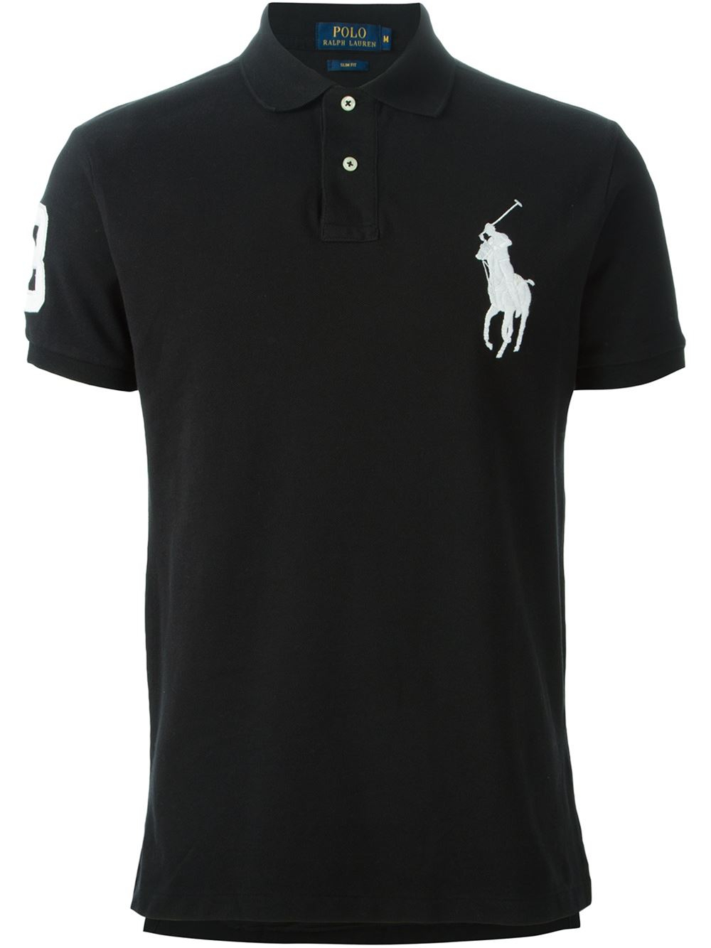 Lyst Polo Ralph Lauren Logo Embroidered Polo Shirt In Black For Men Lyst Polo Ralph Lauren Logo Embroidered Polo Shirt In Black For Men