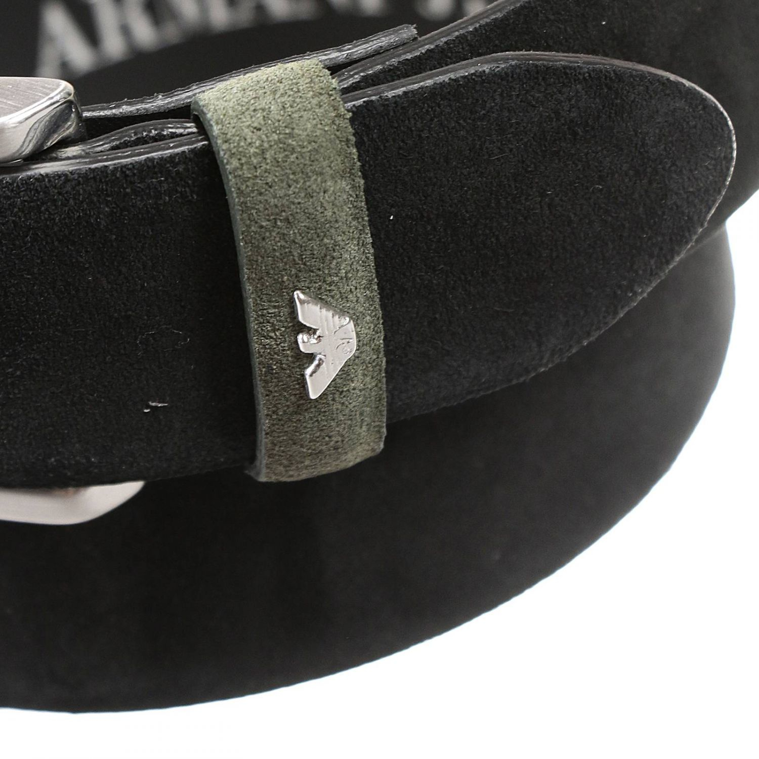 Lyst Armani Jeans Belt in Black for Men