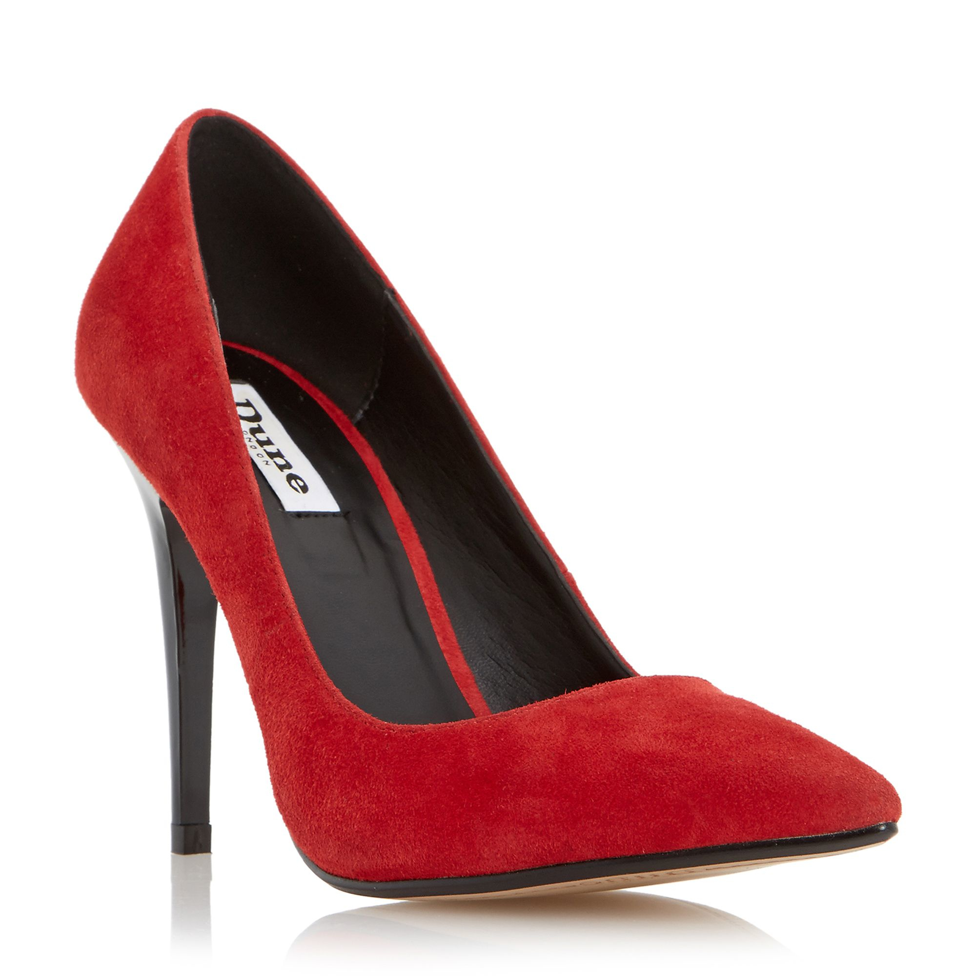 Dune Azara Pointed Toe High Heel Court Shoes In Red Lyst