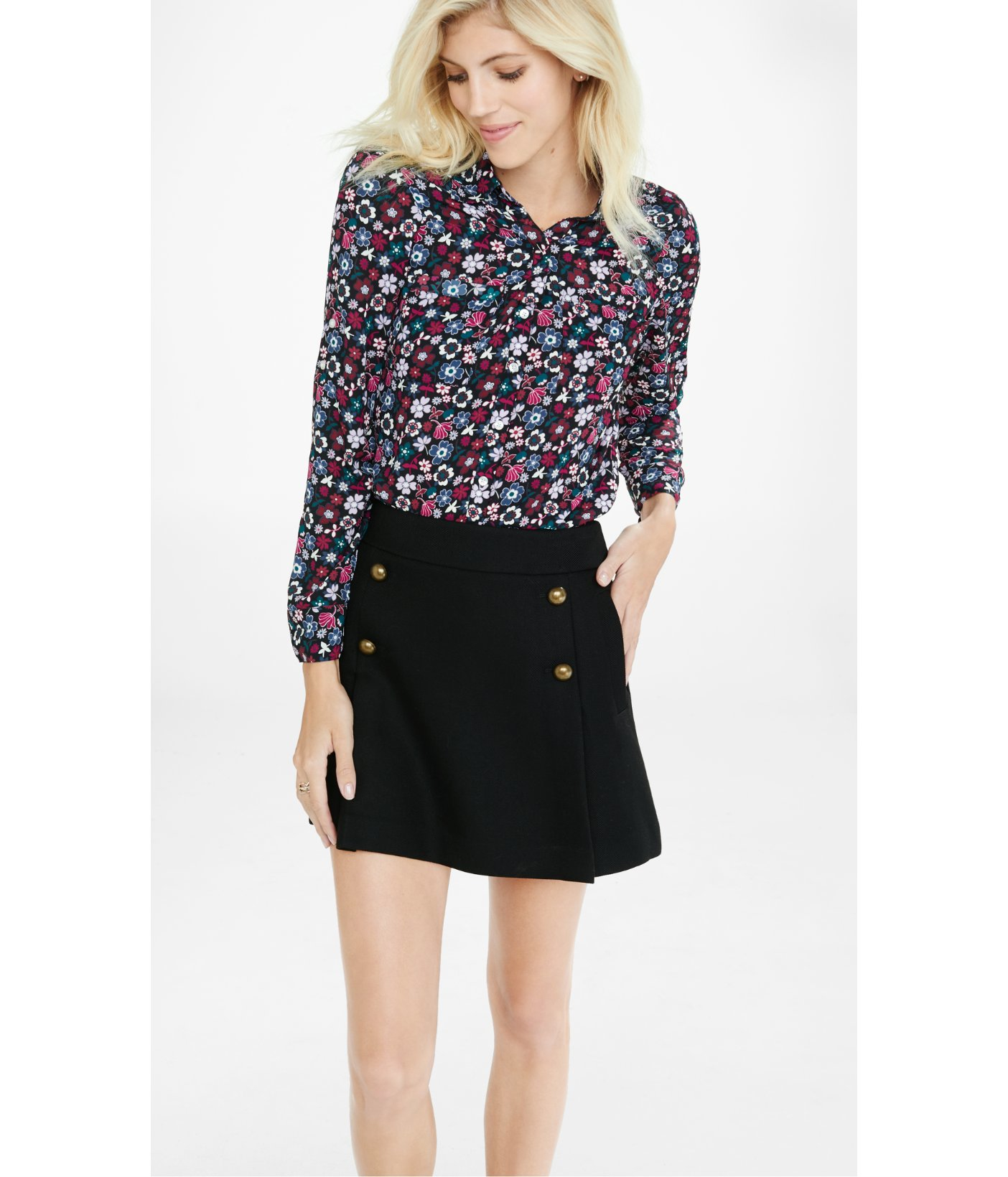 express floral portofino shirt