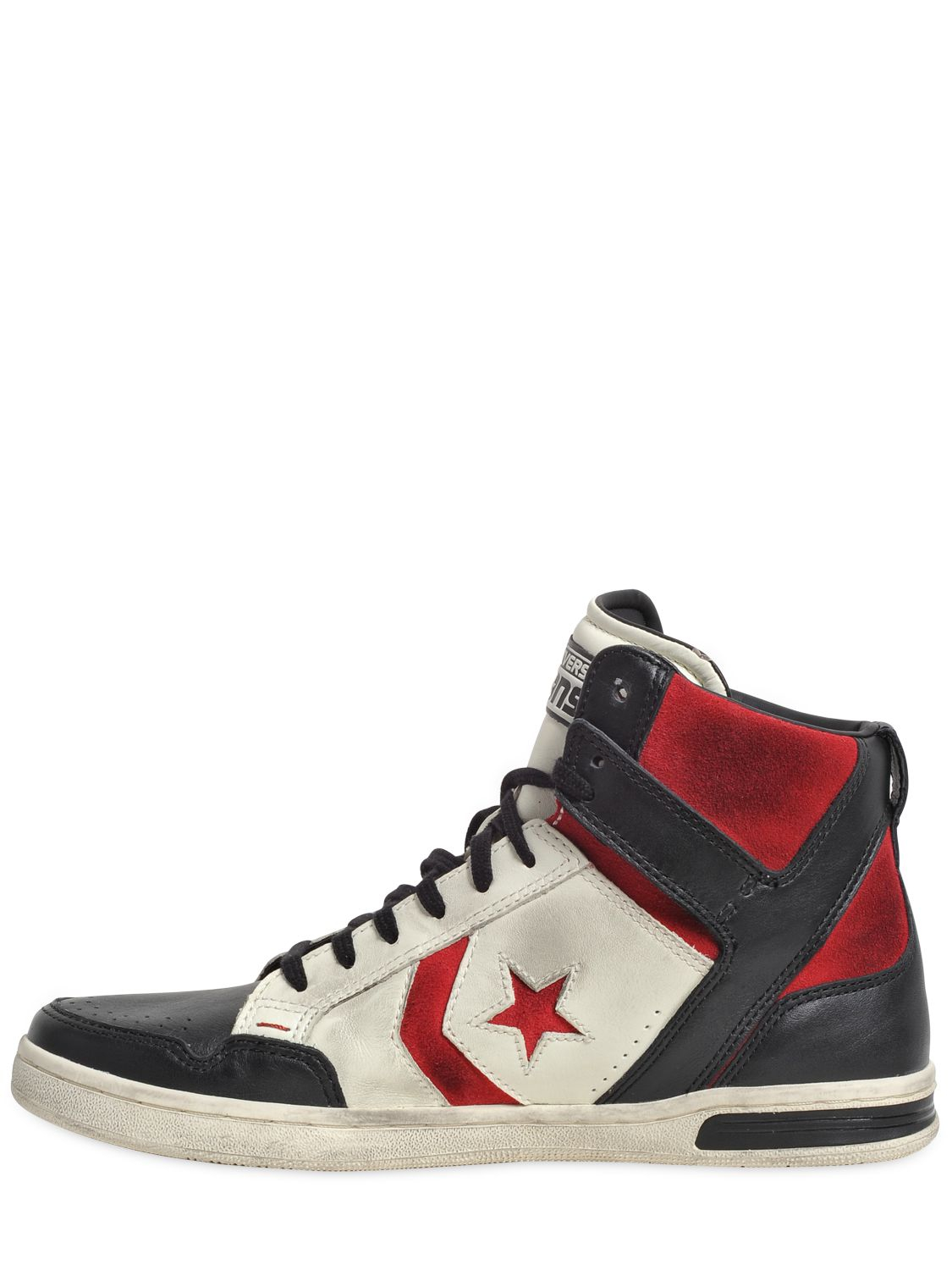 Converse Weapon Leather High Top Sneakers in White for Men | Lyst ايرمان