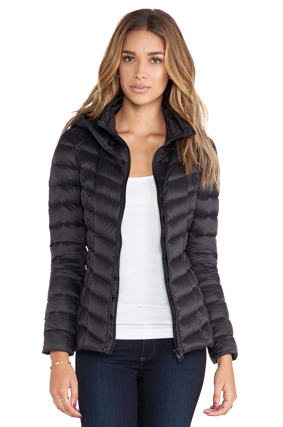 Black Lightweight Puffer Jacket Women's Discount, SAVE 32% - eagleflair.com