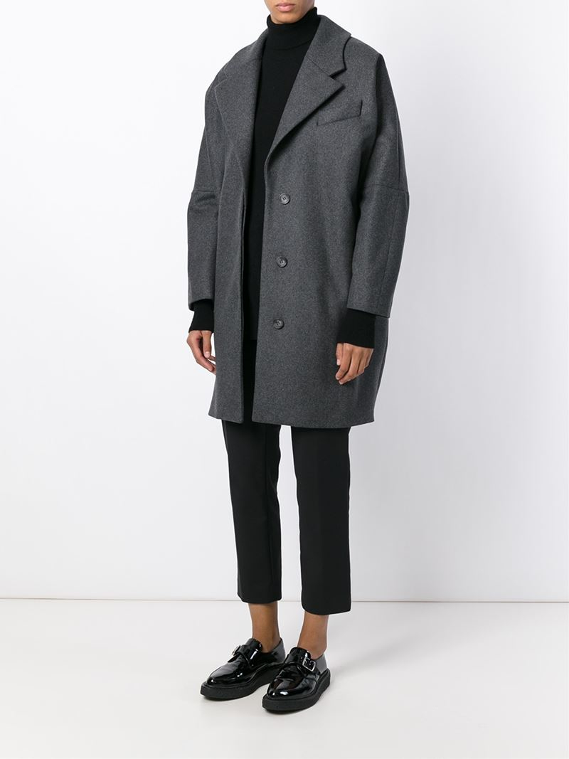 mm6 oversized coat