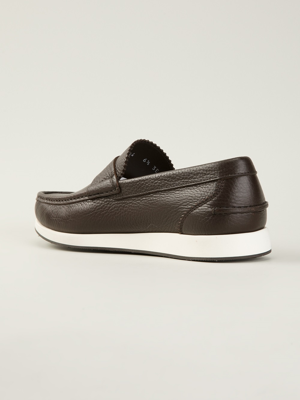 Mens loafers with white soles sale