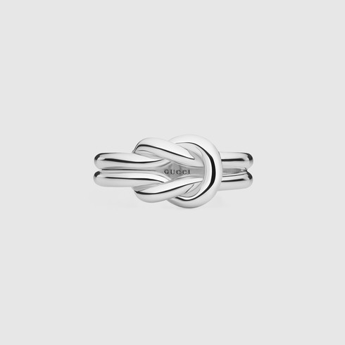 gucci piccolo knot ring