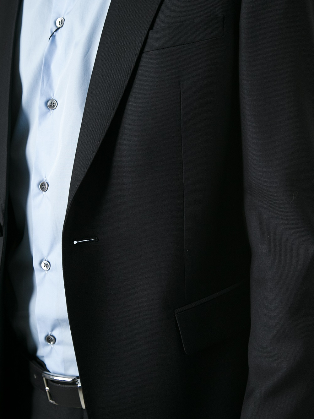 Emporio Armani David Line Suit in Black for Men | Lyst
