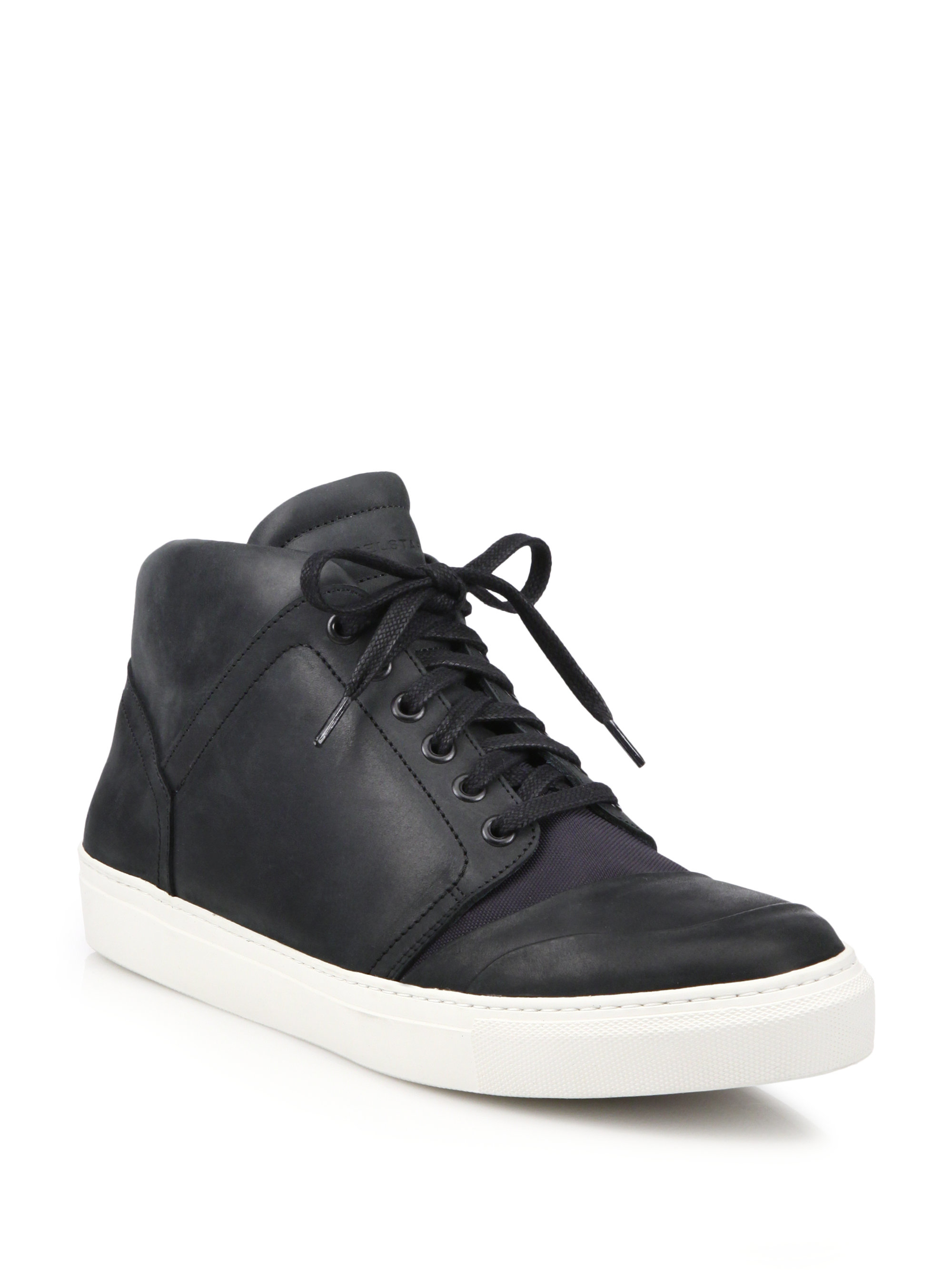 Rubber Mid-rise Sneakers 