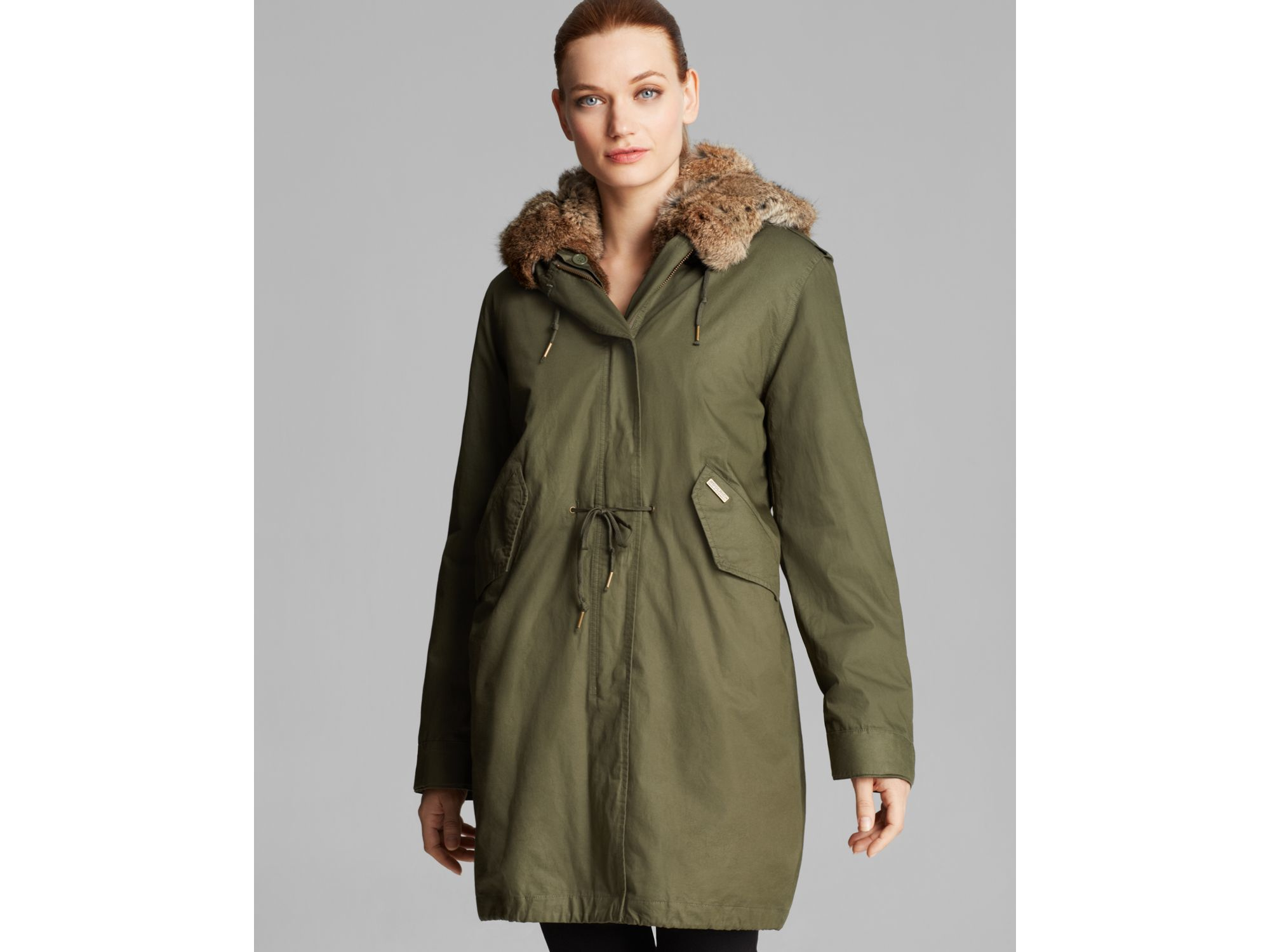 Lyst - Woolrich Literary Walk Coat in Green