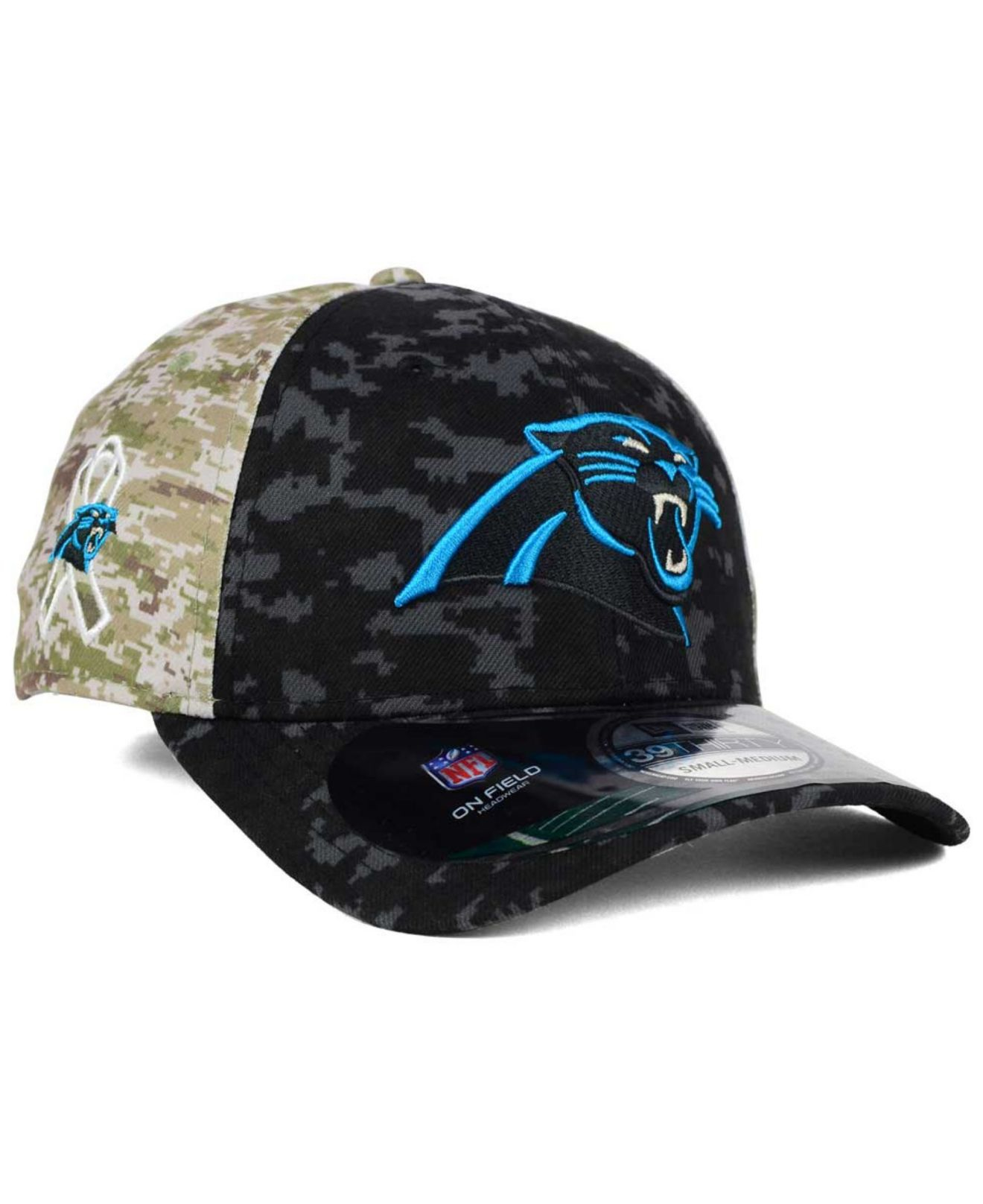 carolina panthers salute to service hat
