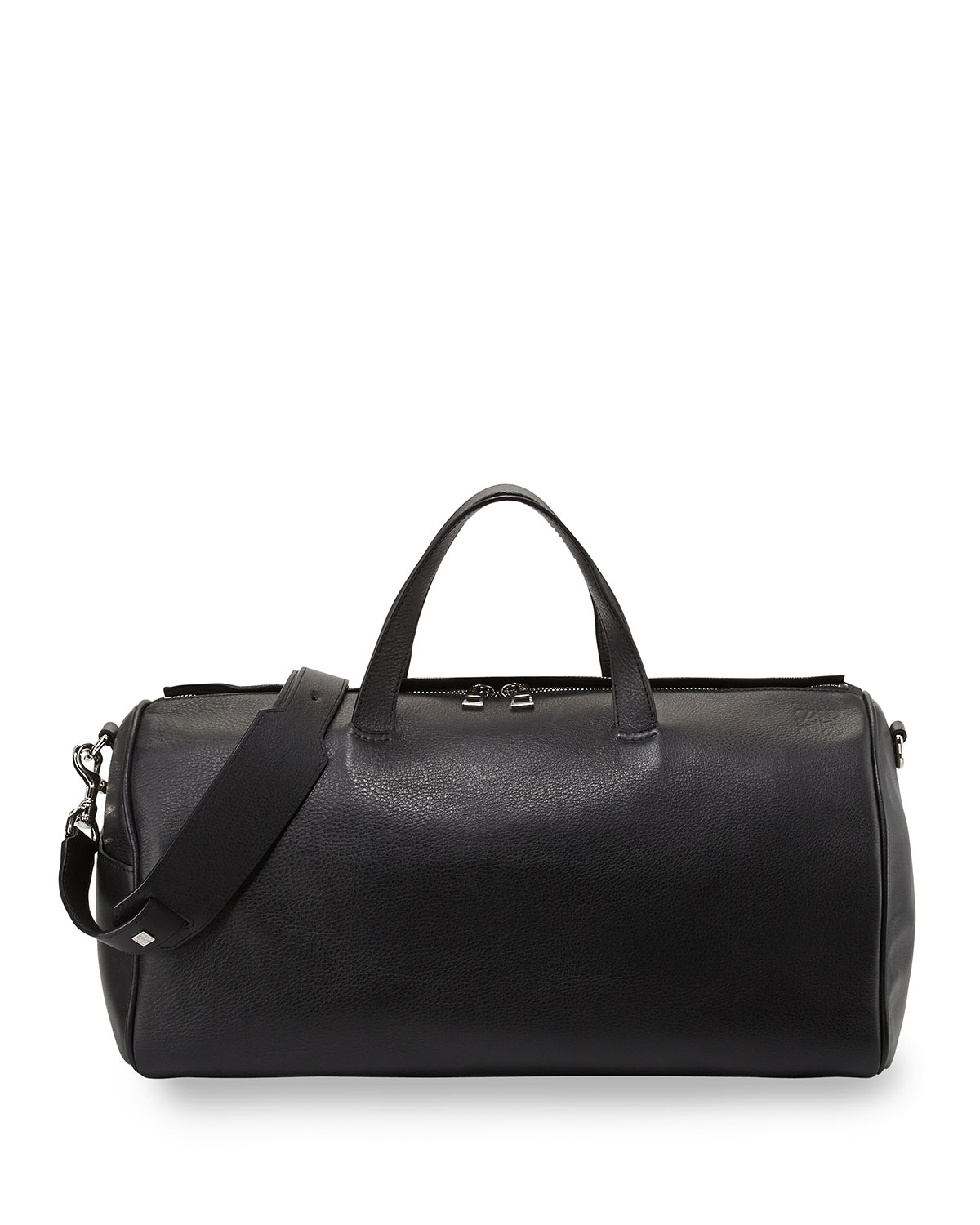 Loewe Small Leather Duffle Bag in Black for Men - Lyst
