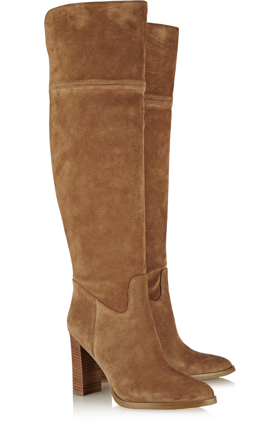 Regina Suede Knee Boots