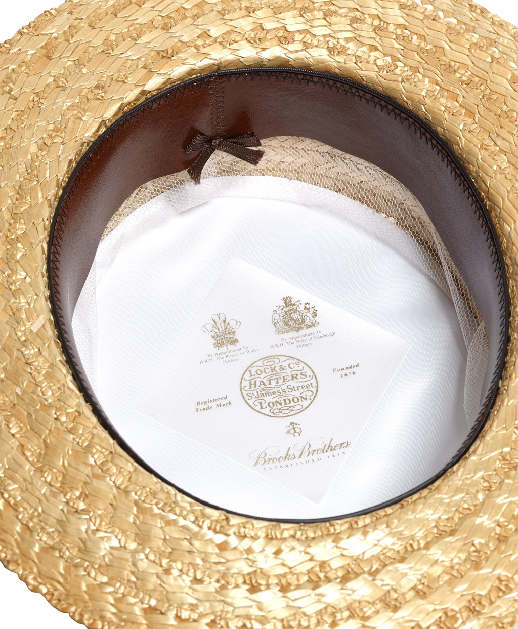 brooks brothers boater hat
