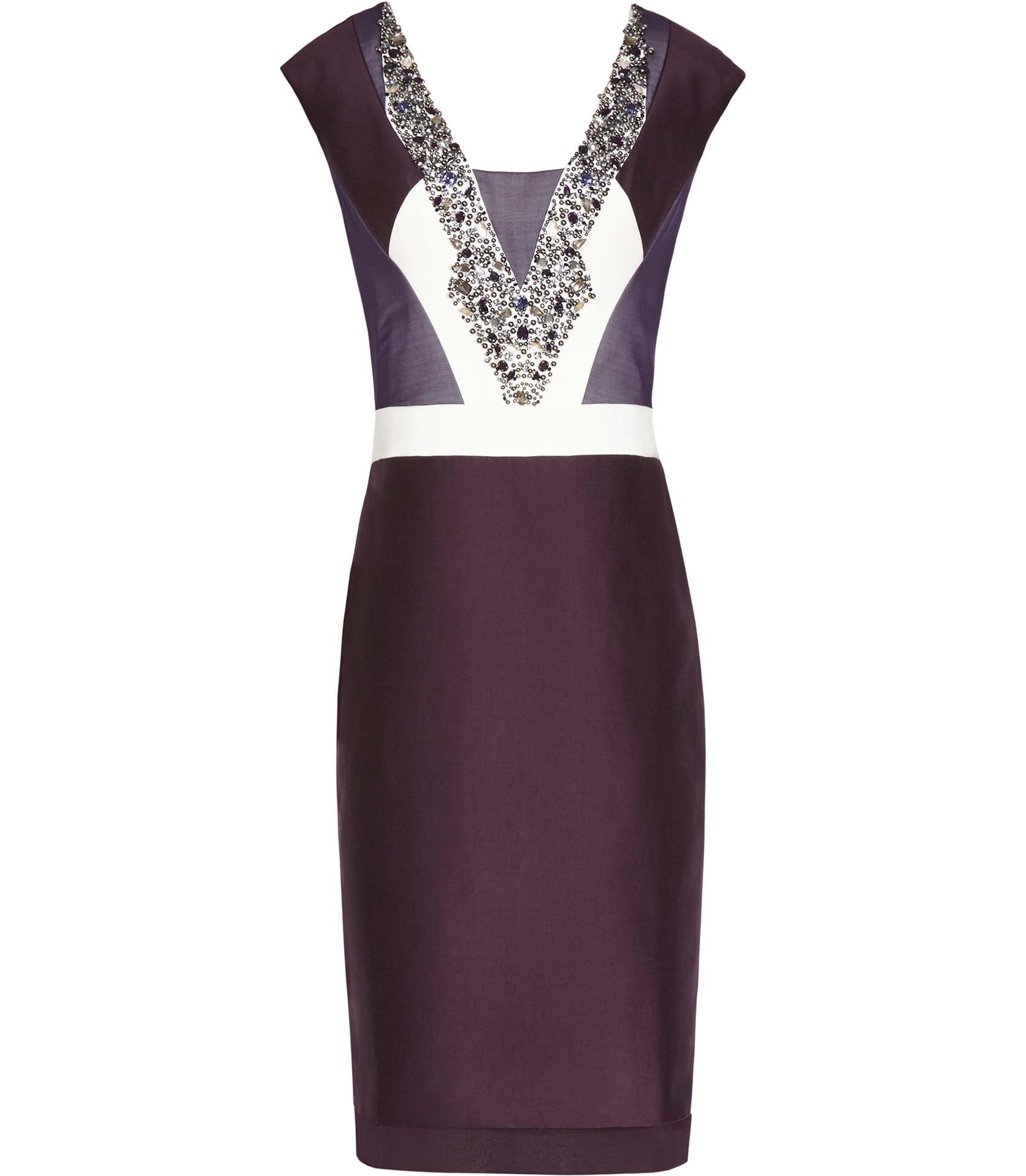 reiss purple dress