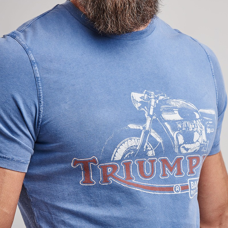 barbour triumph t shirt