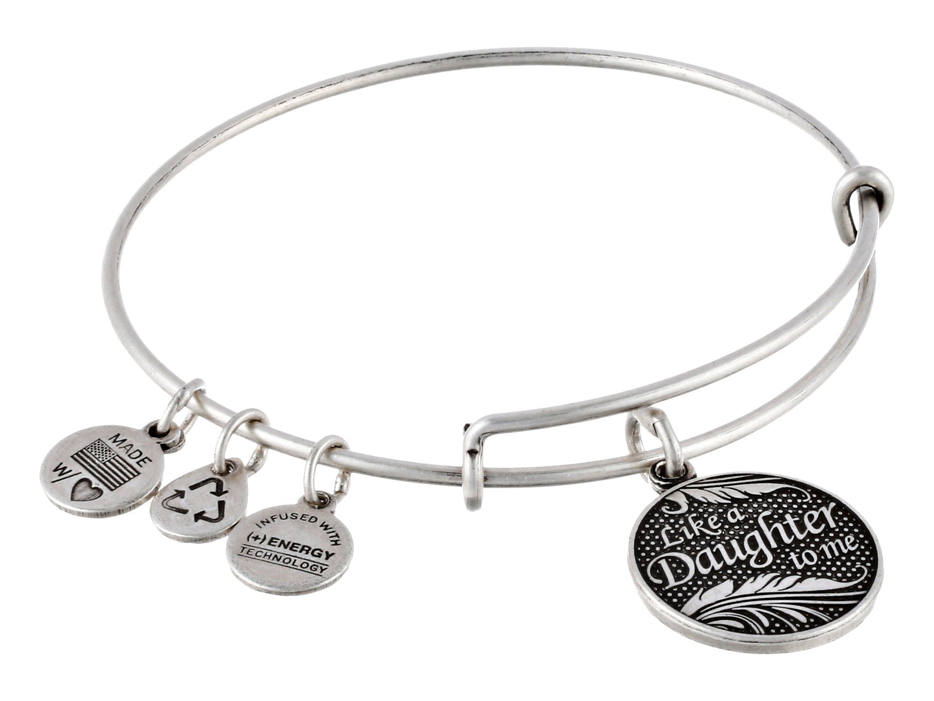 Alex And Ani Because I Love You Sister Expandable Rafaelian Gold