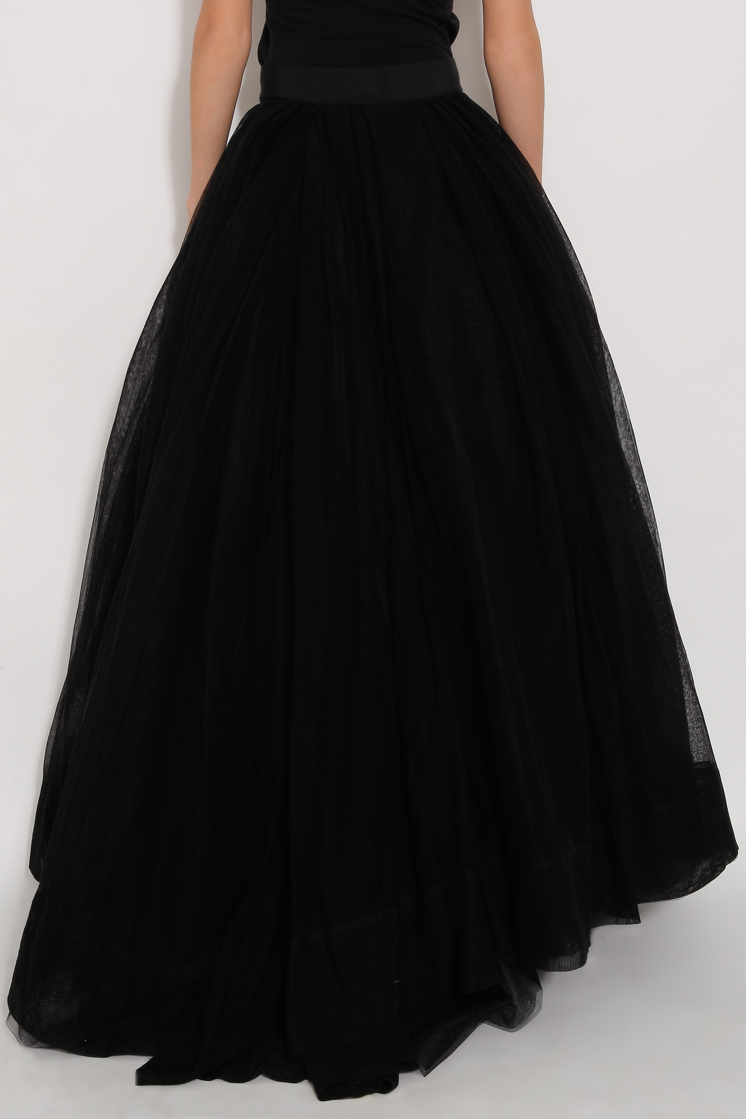 Lyst Martin Grant 29 Long Tulle Ball Skirt in Black