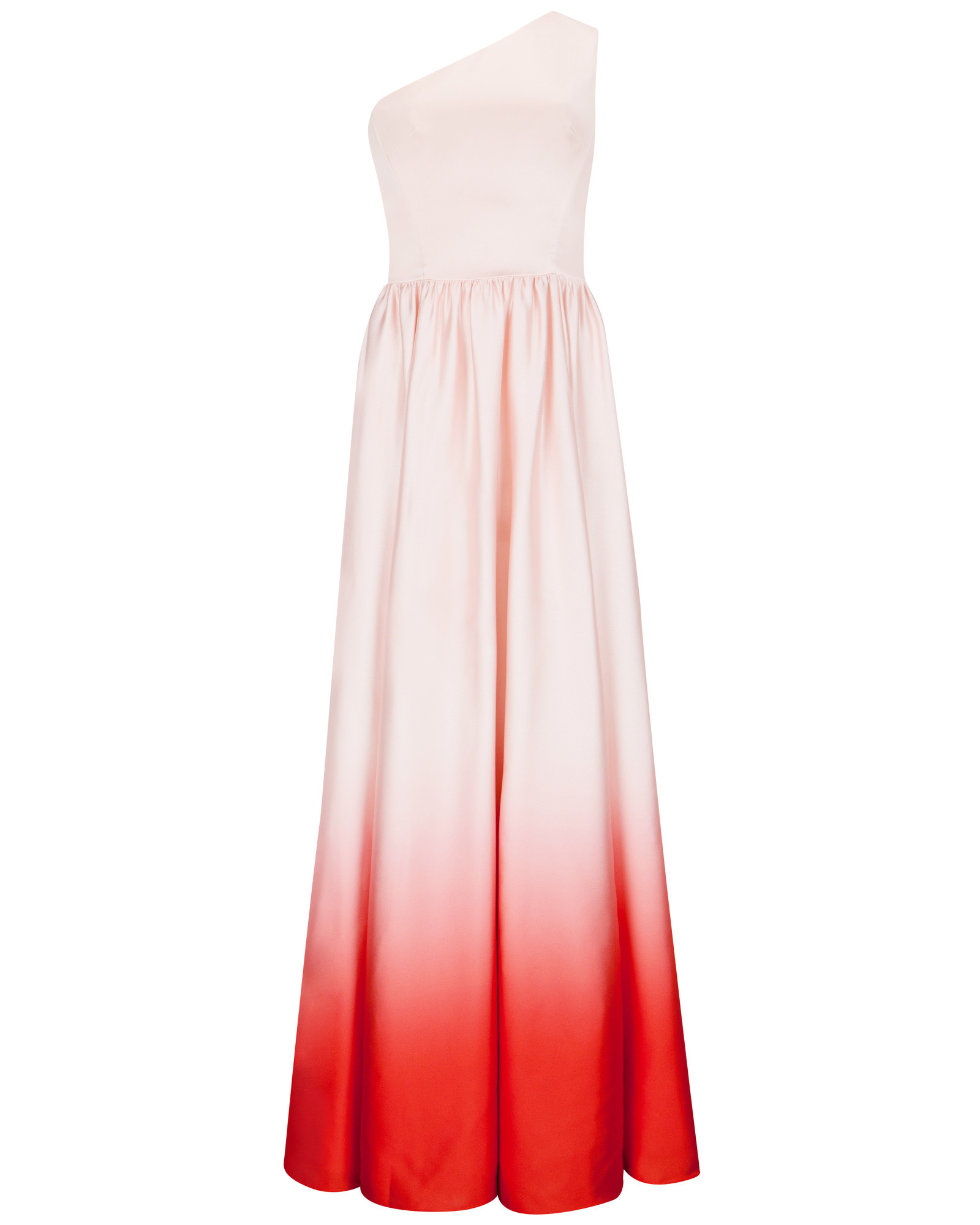 Ted Baker Daneka Maxi Dress With Dip Dyed Hem in Nude Pink (Pink) - Lyst