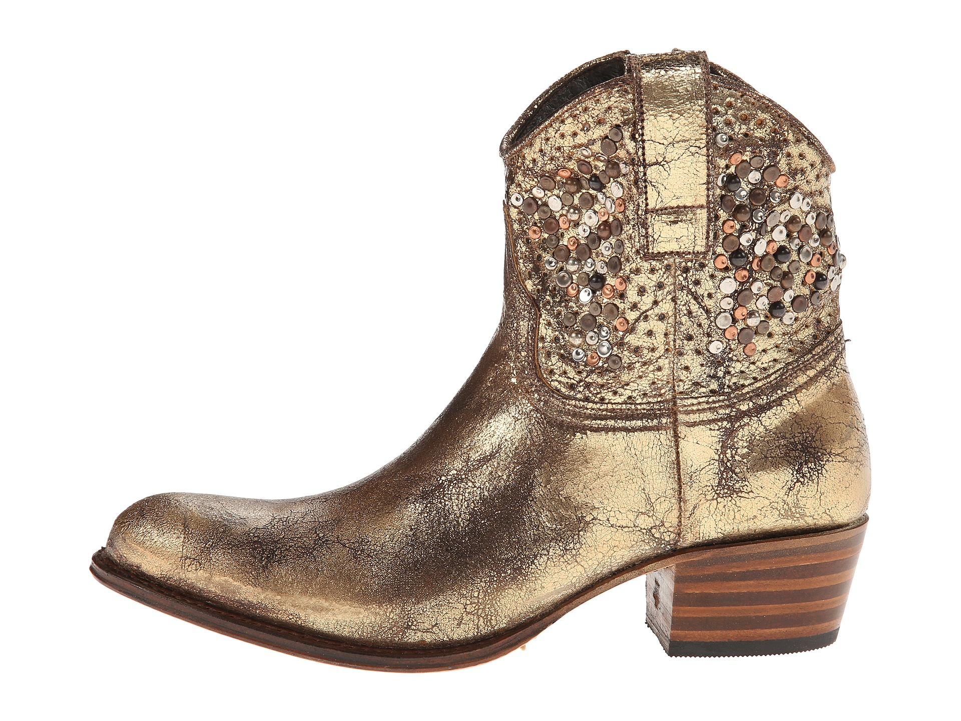 frye gold boots