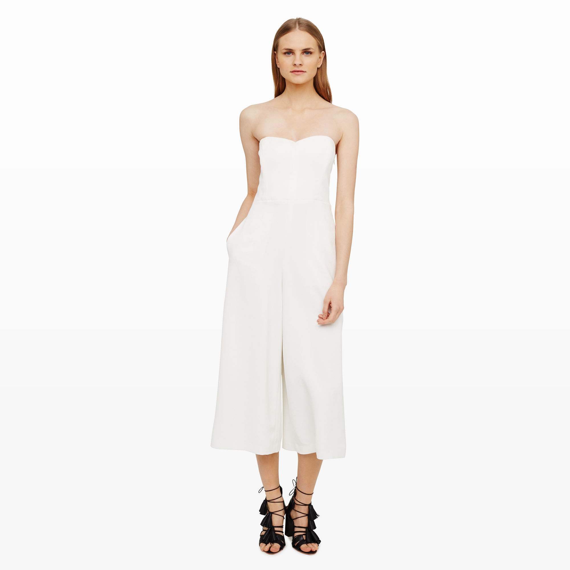 club monaco white romper