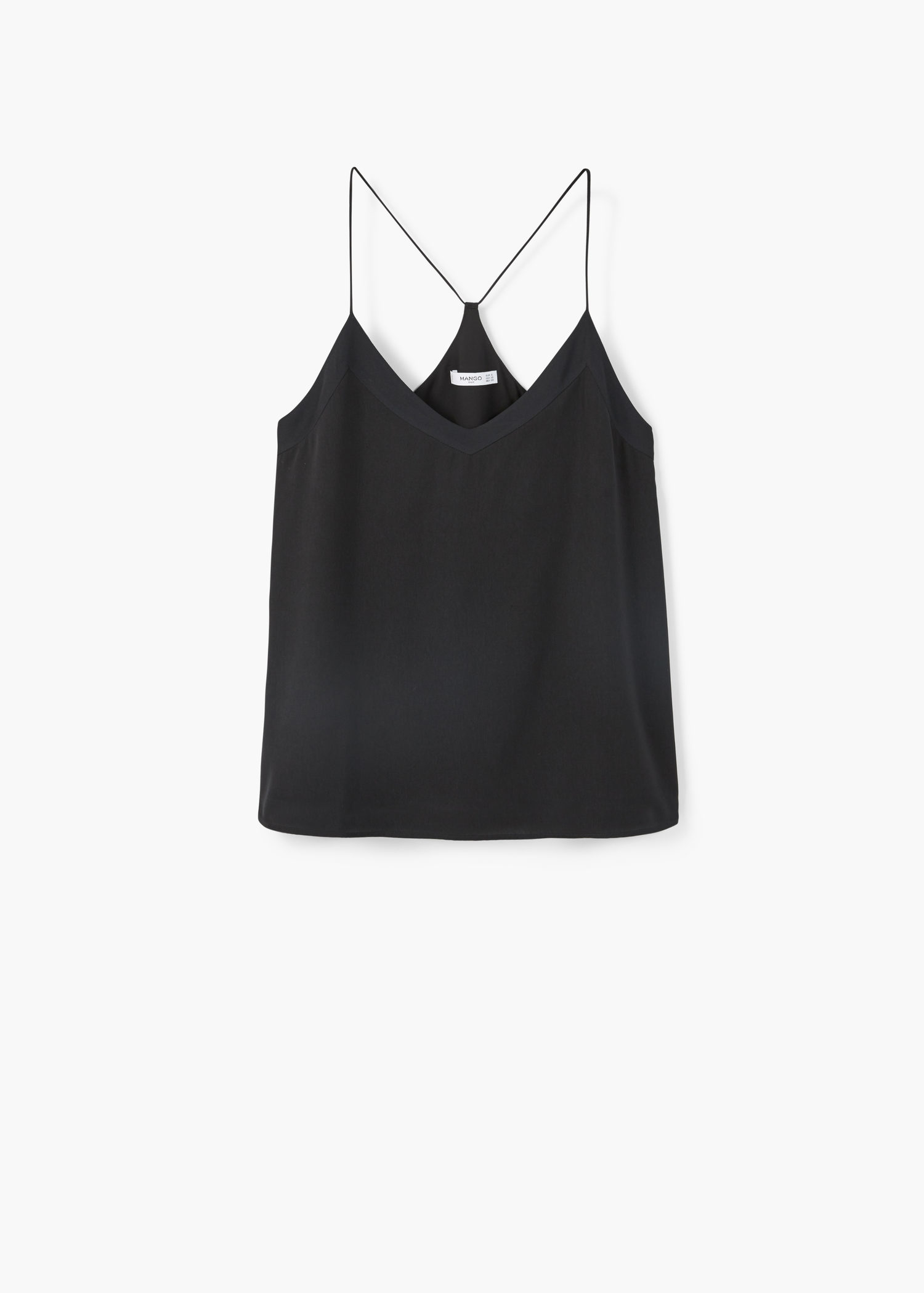 black flowy top